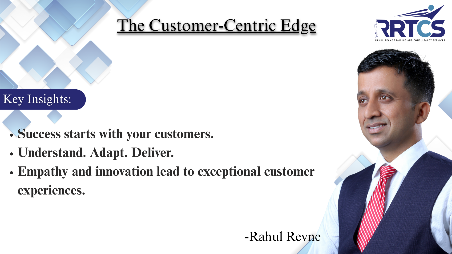 Illustration showing the concept of customer-centric business strategy with interconnected elements like empathy, collaboration, and innovation