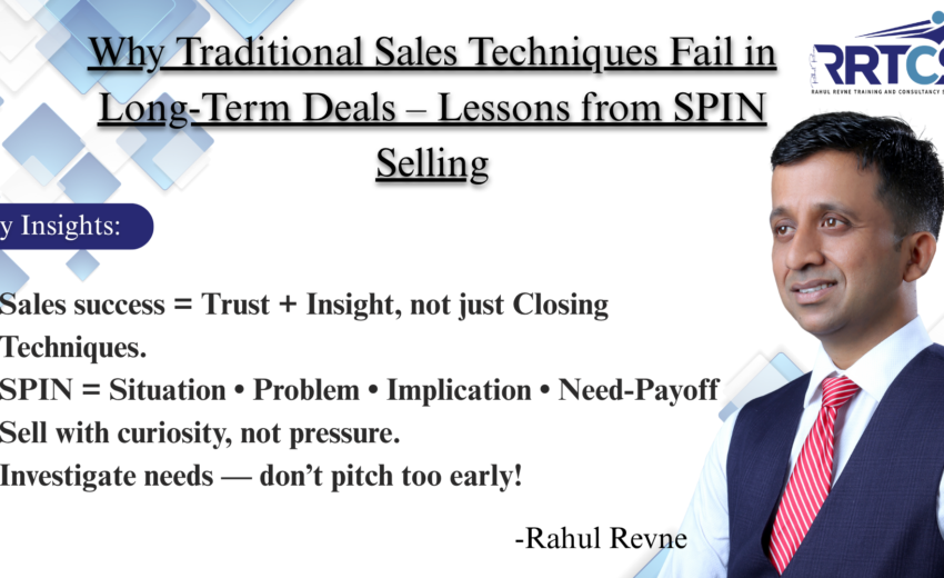 Rethinking Sales: My Biggest Takeaway from Chapter 1 of SPIN Selling