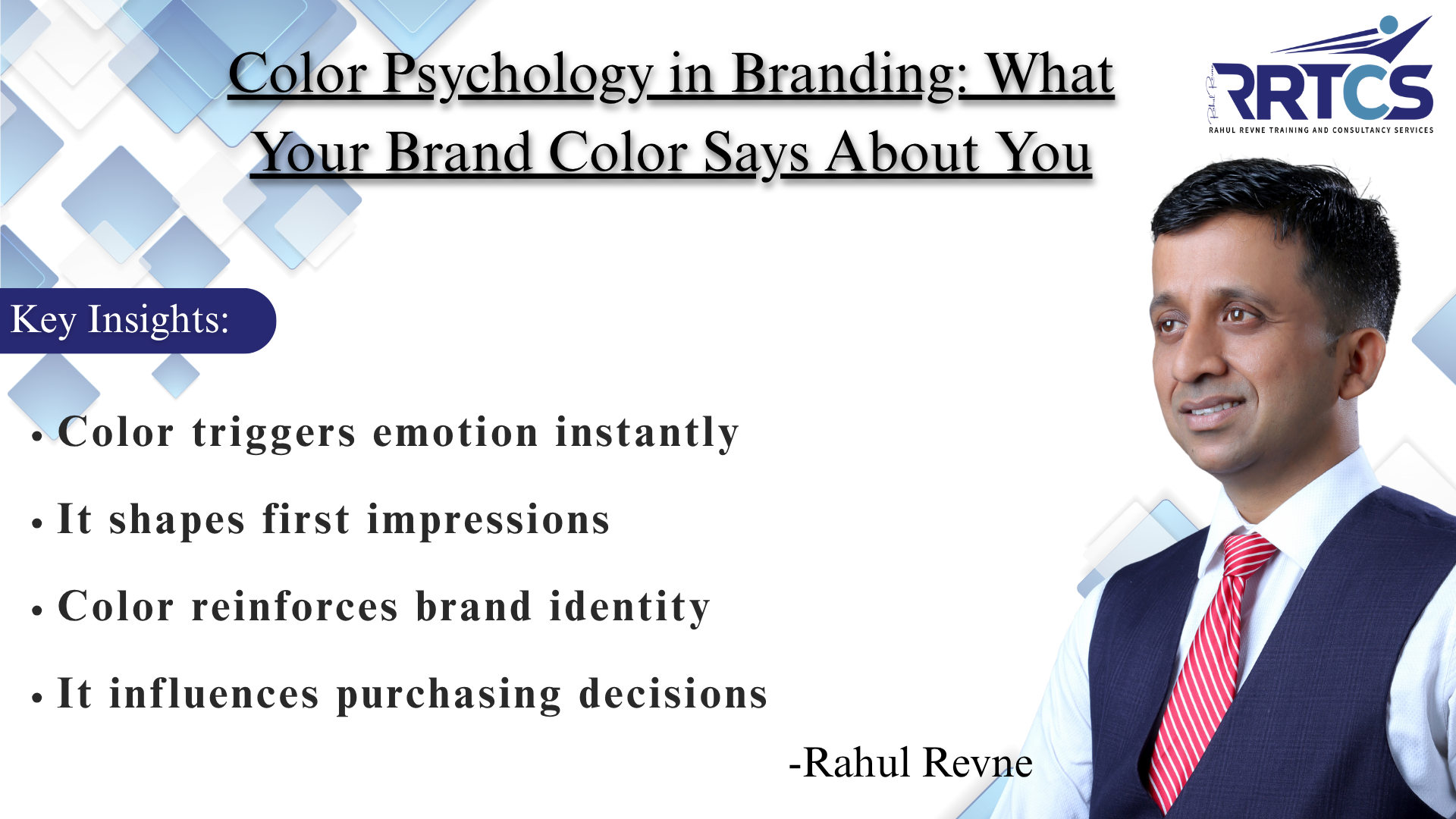Infographic showing how brand colors influence emotions and consumer behavior in marketing