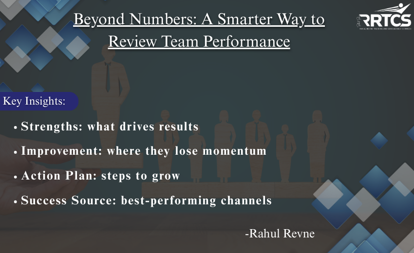 Team performance framework table showing strengths, areas of improvement, action plan, and source of success.